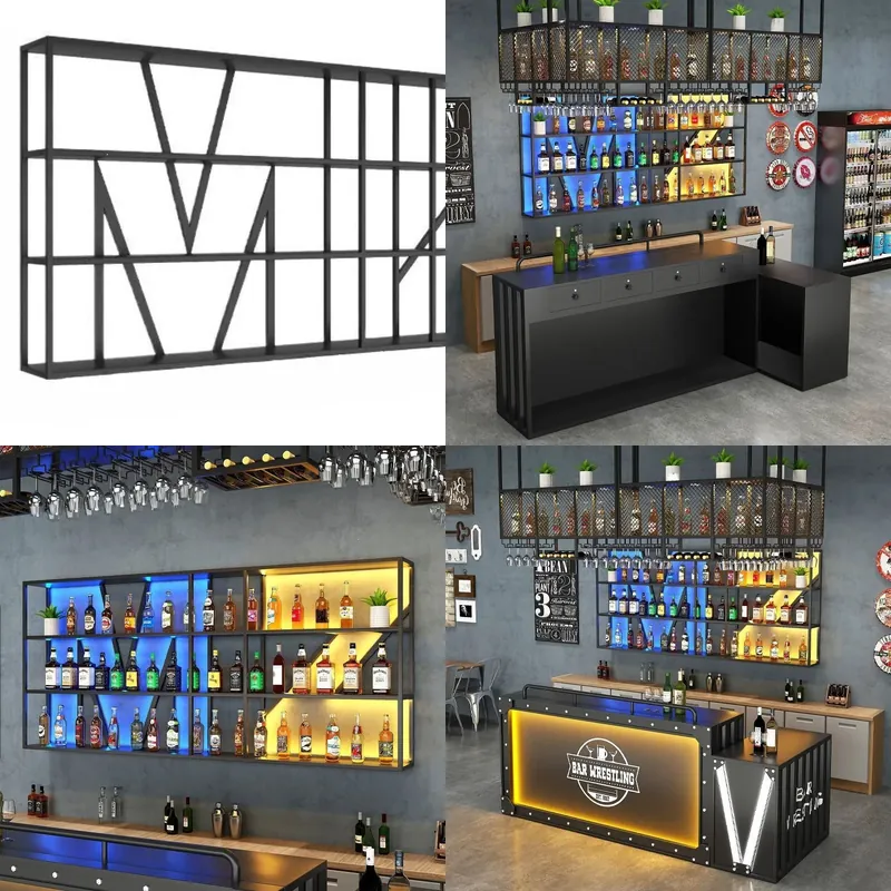 Ścienny stojak na wino z kuteg – Wine & Beer Guayaquil recenzja i cena